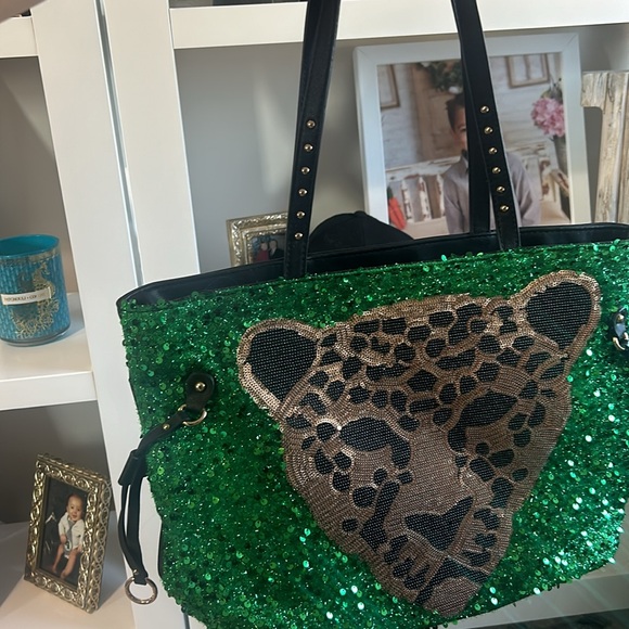 Sequin cheetah purse - Picture 2 of 7